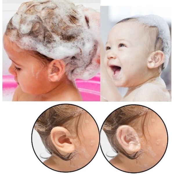 20 Adet Bebek Banyo Kulak Koruyucu Bant Şık Tasarımlı Fonksiyonel Ürün
