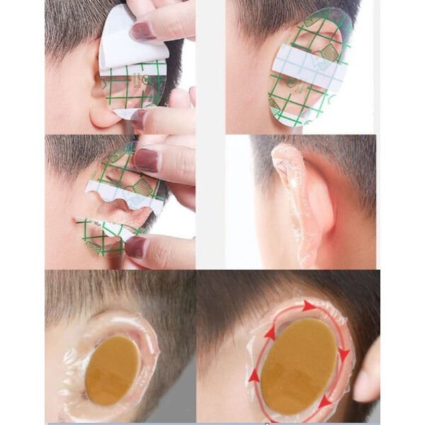 20 Adet Bebek Banyo Kulak Koruyucu Bant Şık Tasarımlı Fonksiyonel Ürün