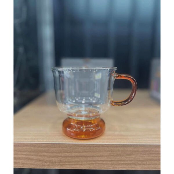 250 ml Renkli Cam Bardak Şık Tasarımlı Fonksiyonel Ürün