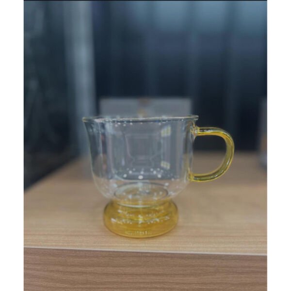 250 ml Renkli Cam Bardak Şık Tasarımlı Fonksiyonel Ürün