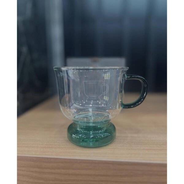 250 ml Renkli Cam Bardak Şık Tasarımlı Fonksiyonel Ürün