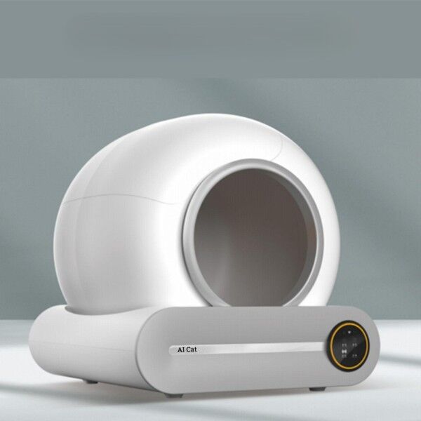 Akıllı Otomatik Kedi Tuvaleti Şık Tasarımlı Fonksiyonel Ürün