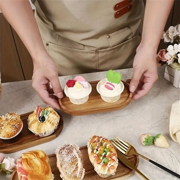 3'lü Oval Sunum Tabağı Seti Şık Tasarımlı Fonksiyonel Ürün