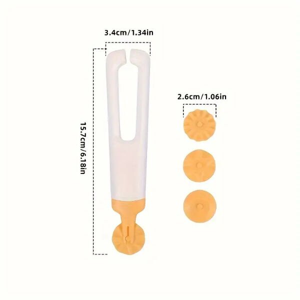 4 Başlıklı Hamur Kesici Şık Tasarımlı Fonksiyonel Ürün
