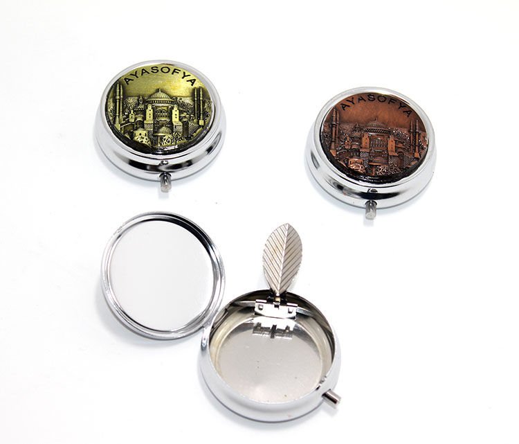 Ayasofya Kabartmalı Yöresel Tekli Küllük Kutusu Şık Tasarımlı Fonksiyonel Ürün