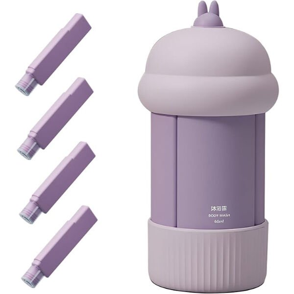 4'ü 1 Arada Seyahat Şişesi Seti Şık Tasarımlı Fonksiyonel Ürün