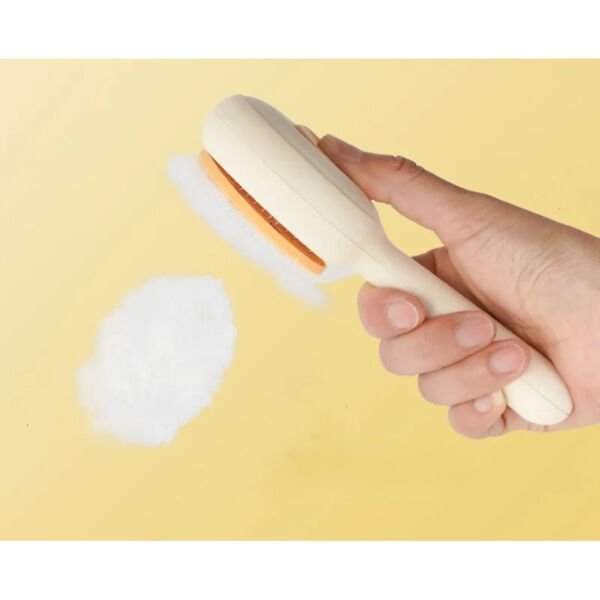 Evcil Hayvan Yuvarlak Basmalı Tarak Şık Tasarımlı Fonksiyonel Ürün