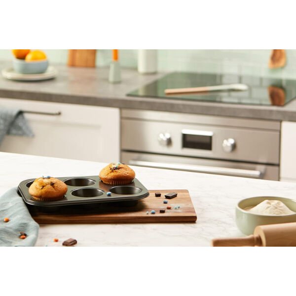 6'lı Muffin Kek Kalıbı Şık Tasarımlı Fonksiyonel Ürün