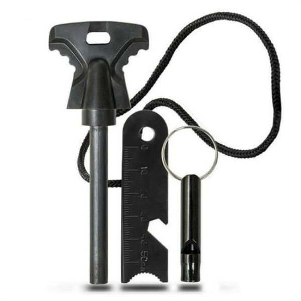 Acil Durum Magnezyum Çakmaktaşı Hayatta Kalma Kiti Çok Fonksiyonel Ürün