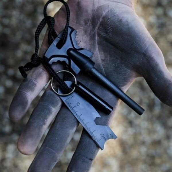 Acil Durum Magnezyum Çakmaktaşı Hayatta Kalma Kiti Çok Fonksiyonel Ürün