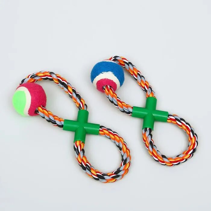 İpli Köpek Oyun Topu Şık Tasarımlı Fonksiyonel Ürün