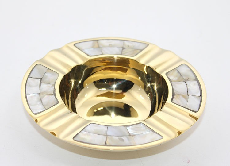 Pirinç Sedefli Küllük Model 2 Şık Tasarımlı Fonksiyonel Ürün