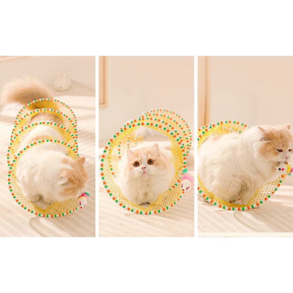 Katlanabilir Kedi Tüneli Şık Tasarımlı Fonksiyonel Ürün