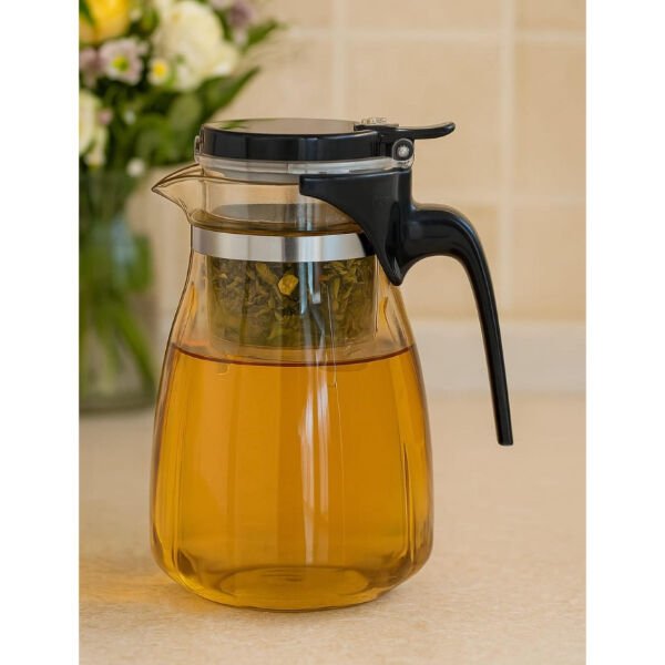 900 ml Süzgeçli Cam Sürahi Şık Tasarımlı Fonksiyonel Ürün