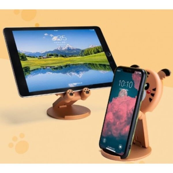 Hayvan Figürlü Masaüstü Telefon Standı 5 Model Çok Fonksiyonel Ürün