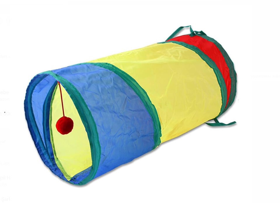 Kedi Oyun Tüneli Şık Tasarımlı Fonksiyonel Ürün