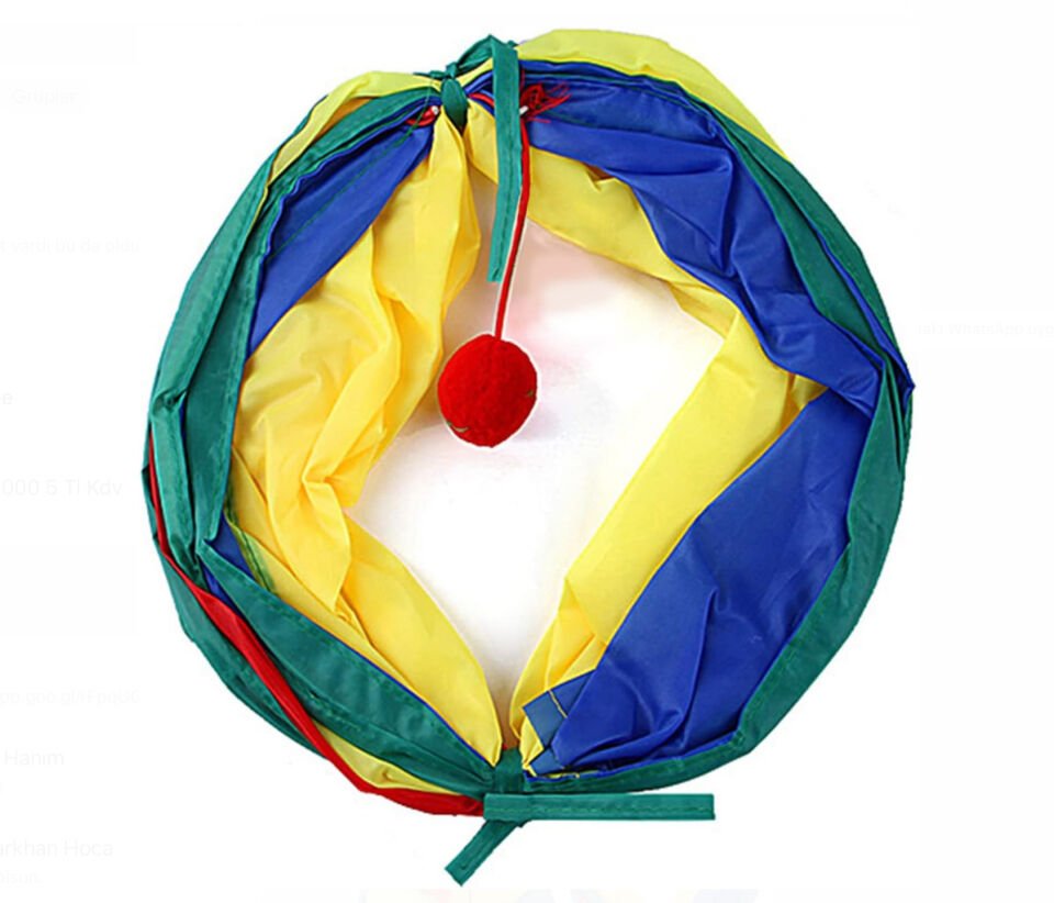 Kedi Oyun Tüneli Şık Tasarımlı Fonksiyonel Ürün