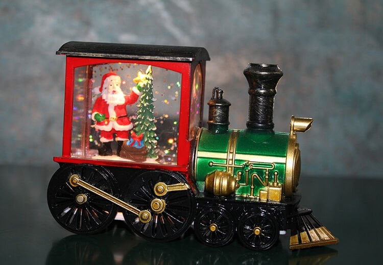 Trenli Yılbaşı Işıklı Kar Küresi Model 1 Şık Tasarımlı Fonksiyonel Ürün