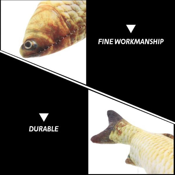 Kedi Oyuncağı Peluş Balık Şık Tasarımlı Fonksiyonel Ürün