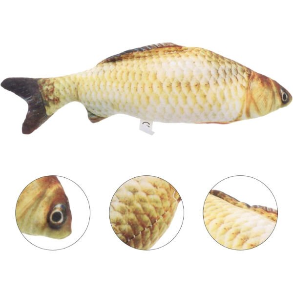 Kedi Oyuncağı Peluş Balık Şık Tasarımlı Fonksiyonel Ürün