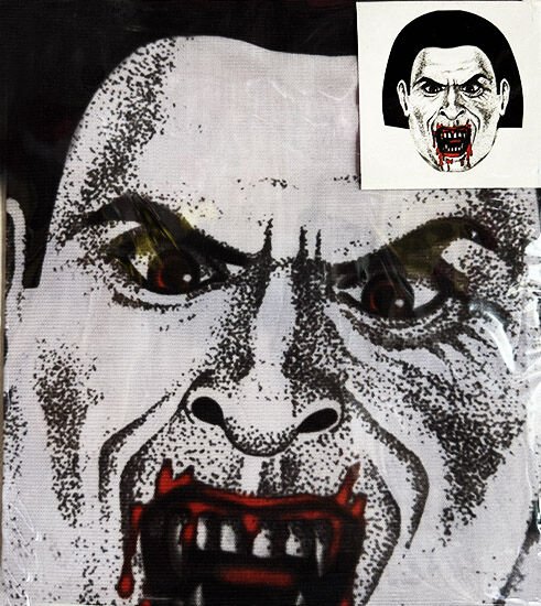 YÜZE YAPIŞAN KAFAYA TAM GEÇMELI STREÇ KANLI VAMPIR MASKE Şık Tasarımlı Fonksiyonel Ürün