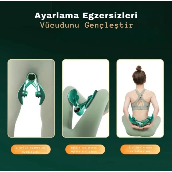 Kadınlar İçin Sayaçlı Bacak Kası Egzersiz Aleti Çok Fonksiyonel Ürün