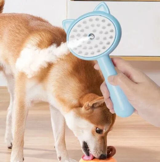 Kedi ve Köpekler İçin Buharlı Masaj Tarağı Şık Tasarımlı Fonksiyonel Ürün