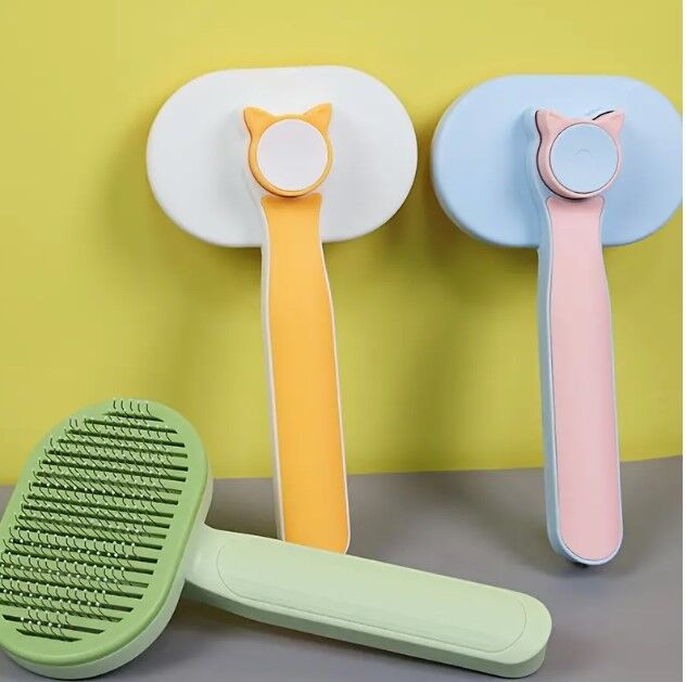 Kedi ve Köpekler İçin Kendini Temizleyen Tüy Fırçası Şık Tasarımlı Fonksiyonel Ürün