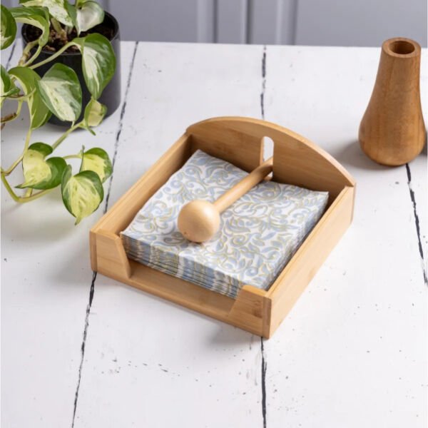 Ahşap Peçetelik Şık Tasarımlı Fonksiyonel Ürün