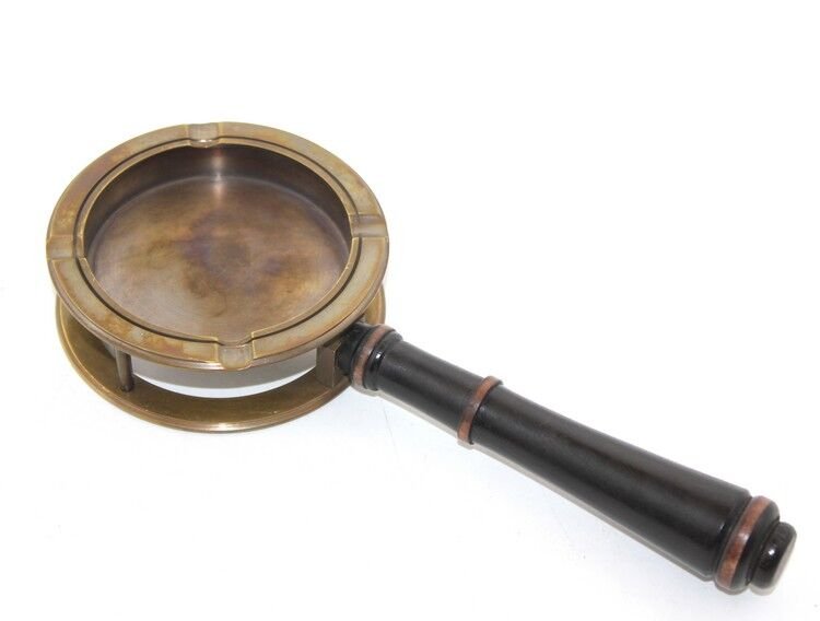 Pirinç Tutmalı Küllük Şık Tasarımlı Fonksiyonel Ürün