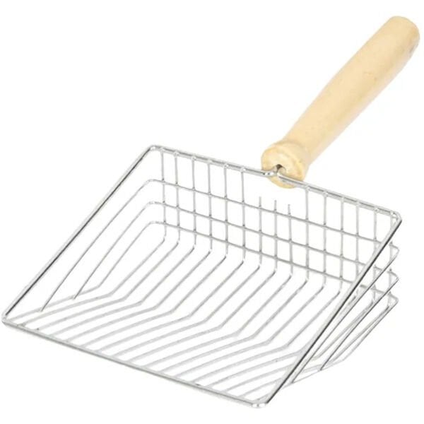 Ahşap Saplı Metal Kum Temizleme Küreği Çok Fonksiyonel Ürün