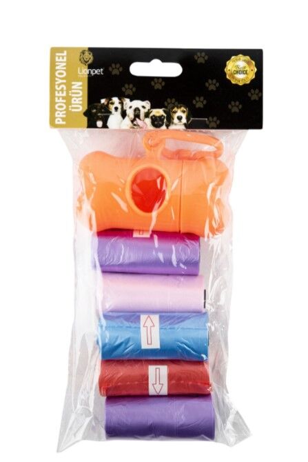 Köpek Dışkı Poşeti Seti 5+1 Şık Tasarımlı Fonksiyonel Ürün