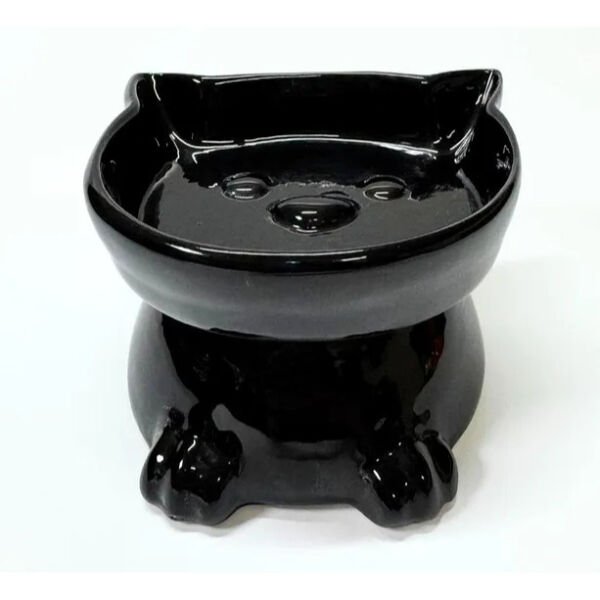 Ayaklı Kulaklı Seramik Mama Kabı Şık Tasarımlı Fonksiyonel Ürün