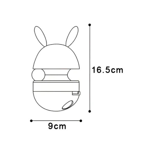 Mama Hazneli Hacıyatmaz Oyuncağı Şık Tasarımlı Fonksiyonel Ürün