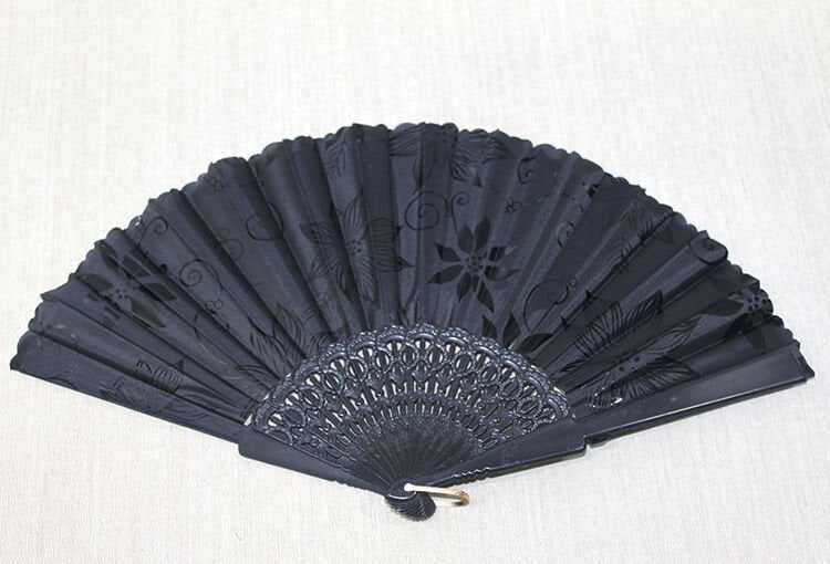 Plastik Siyah Yelpaze Şık Tasarımlı Fonksiyonel Ürün