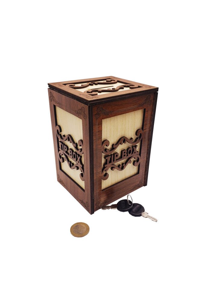 Ahşap MDF Tip Box Kutusu Şık Tasarımlı Fonksiyonel Ürün