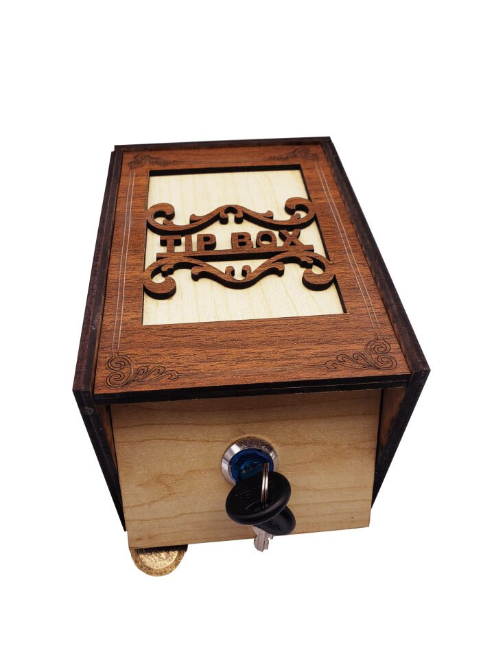 Ahşap MDF Tip Box Kutusu Şık Tasarımlı Fonksiyonel Ürün