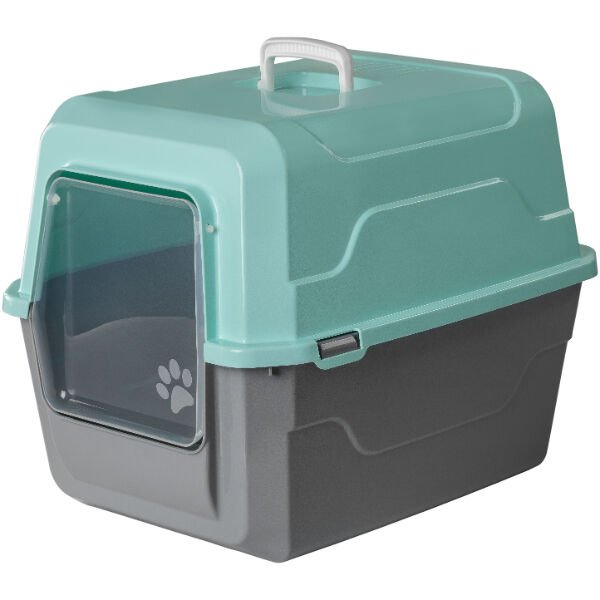 Mikopet Deluxe Kapalı Kedi Tuvaleti Şık Tasarımlı Fonksiyonel Ürün