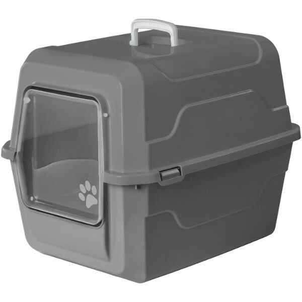 Mikopet Deluxe Kapalı Kedi Tuvaleti Şık Tasarımlı Fonksiyonel Ürün