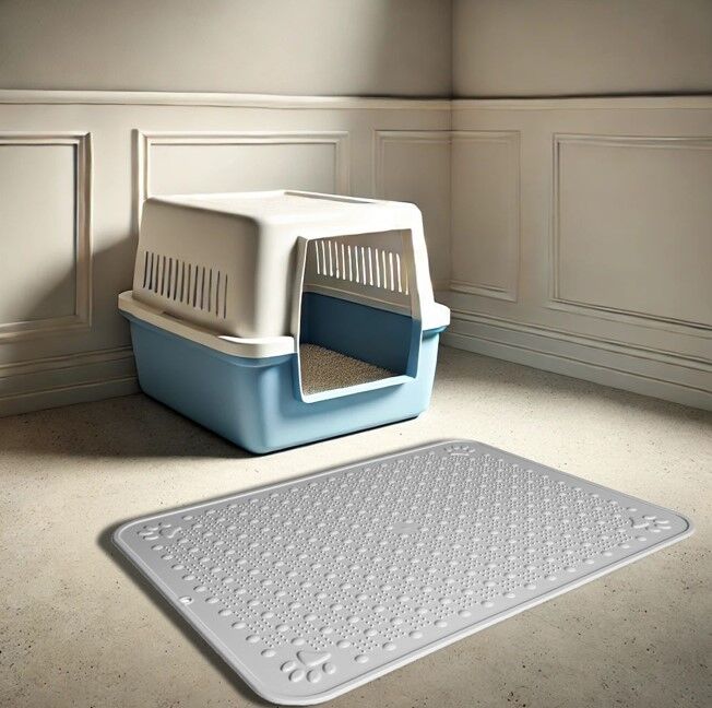 Mikopet Evcil Hayvan Tuvalet Önü Paspası Şık Tasarımlı Fonksiyonel Ürün