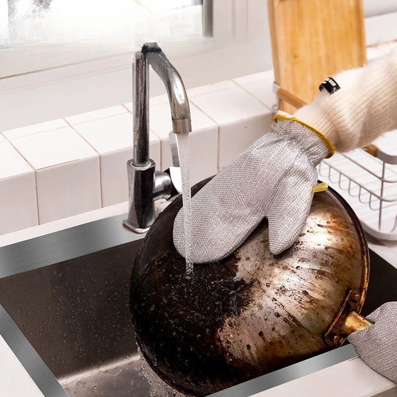 Alüminyum Folyo Bulaşık Eldiveni Şık Tasarımlı Fonksiyonel Ürün