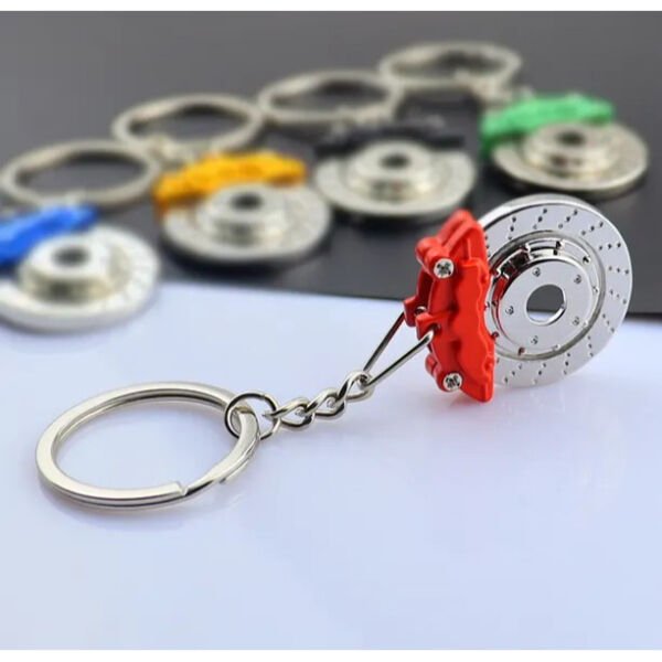 Araba Fren Diski Anahtarlık Şık Tasarımlı Fonksiyonel Ürün