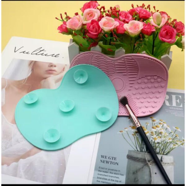 Silikon Makyaj Temizleme Matı Çok Fonksiyonel Ürün