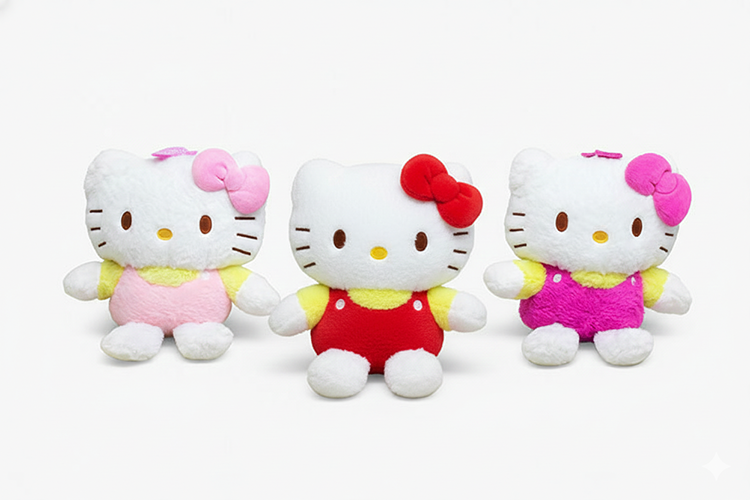 Peluş Hello Kitty Sırt Çantası Çok Fonksiyonel Ürün