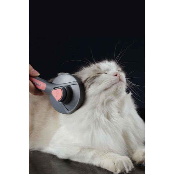 Otomatik Tuşlu Kendini Temizleyen Kedi Köpek Tarağı Şık Tasarımlı Fonksiyonel Ürün