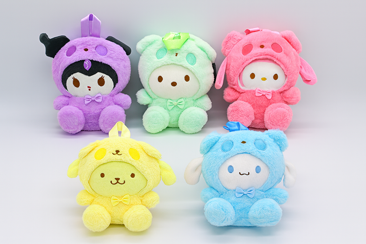 Peluş Kawaii Kuromi My Melody ve Cinnamoroll Sırt Çantası Çok Fonksiyonel Ürün