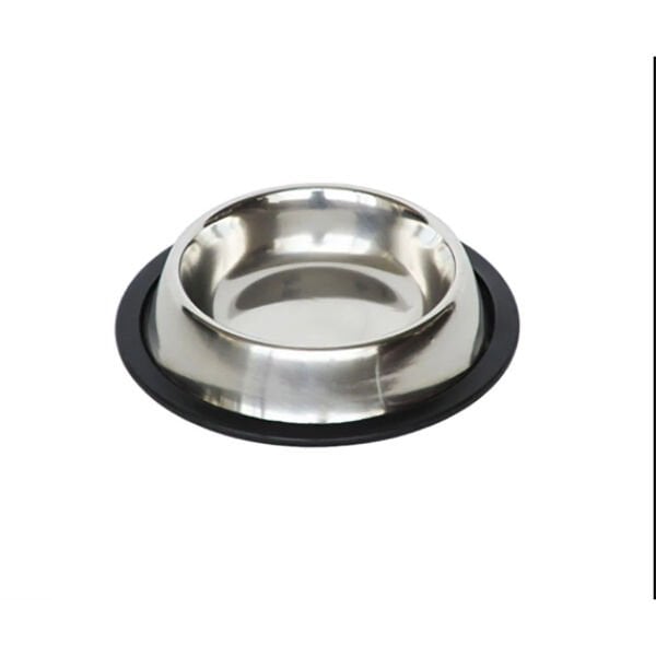 Paslanmaz Çelik Metal Mama Kabı 34 cm. Şık Tasarımlı Fonksiyonel Ürün