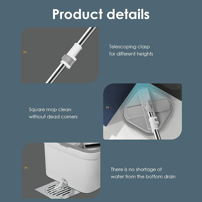 Ayarlanabilir Temizlik Paspası Seti Şık Tasarımlı Fonksiyonel Ürün