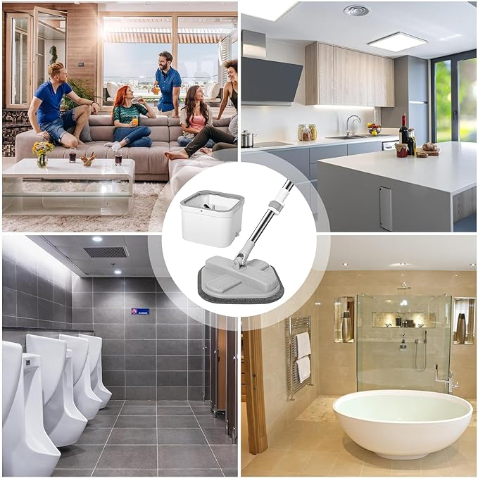 Ayarlanabilir Temizlik Paspası Seti Şık Tasarımlı Fonksiyonel Ürün