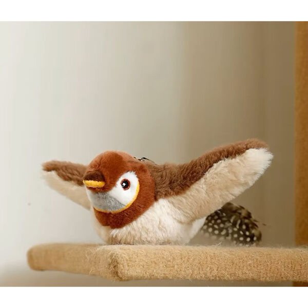 Şarjlı Peluş Uçan Kuş Oyuncak Şık Tasarımlı Fonksiyonel Ürün